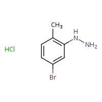 (5-bromo-2-methylphenyl)hydrazine hydrochloride
