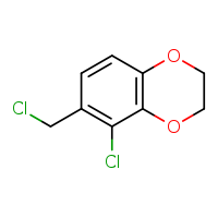 5-chloro-6-(chloromethyl)-2,3-dihydro-1,4-benzodioxine