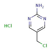 5-(chloromethyl)pyrimidin-2-amine hydrochloride