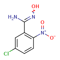 5-chloro-N'-hydroxy-2-nitrobenzenecarboximidamide