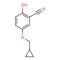 5-(cyclopropylmethoxy)-2-hydroxybenzonitrile