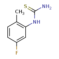 5-fluoro-2-methylphenylthiourea