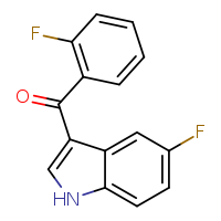 5-fluoro-3-(2-fluorobenzoyl)-1H-indole