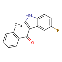 5-fluoro-3-(2-methylbenzoyl)-1H-indole