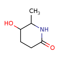 5-hydroxy-6-methylpiperidin-2-one