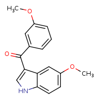 5-methoxy-3-(3-methoxybenzoyl)-1H-indole