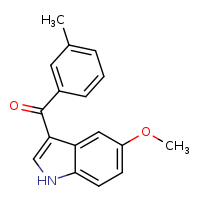 5-methoxy-3-(3-methylbenzoyl)-1H-indole