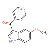 5-methoxy-3-(pyridine-4-carbonyl)-1H-indole