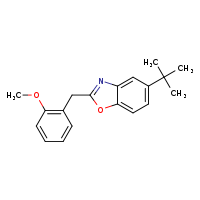 5-tert-butyl-2-[(2-methoxyphenyl)methyl]-1,3-benzoxazole