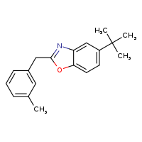 5-tert-butyl-2-[(3-methylphenyl)methyl]-1,3-benzoxazole