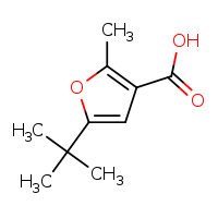 5-tert-butyl-2-methylfuran-3-carboxylic acid