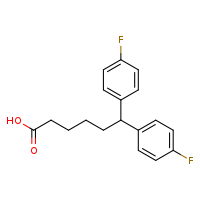 6,6-bis(4-fluorophenyl)hexanoic acid
