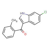 6-chloro-3-(2-methylbenzoyl)-1H-indole
