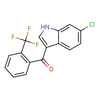 6-chloro-3-[2-(trifluoromethyl)benzoyl]-1H-indole