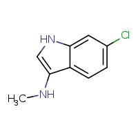 6-chloro-N-methyl-1H-indol-3-amine