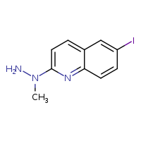 6-iodo-2-(1-methylhydrazin-1-yl)quinoline