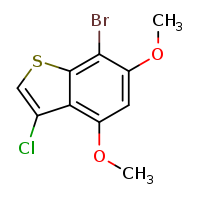 7-bromo-3-chloro-4,6-dimethoxy-1-benzothiophene