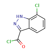 7-chloro-1H-indazole-3-carbonyl chloride