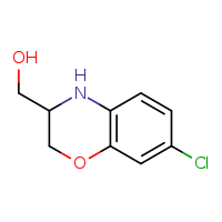 (7-chloro-3,4-dihydro-2H-1,4-benzoxazin-3-yl)methanol