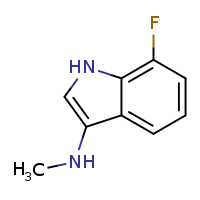 7-fluoro-N-methyl-1H-indol-3-amine