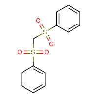 (benzenesulfonyl)methanesulfonylbenzene