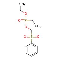 (benzenesulfonyl)methyl ethyl ethylphosphonate