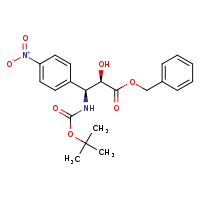 benzyl (2R,3S)-3-[(tert-butoxycarbonyl)amino]-2-hydroxy-3-(4-nitrophenyl)propanoate