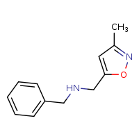 benzyl[(3-methyl-1,2-oxazol-5-yl)methyl]amine
