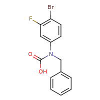 benzyl(4-bromo-3-fluorophenyl)carbamic acid