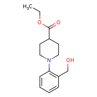 ethyl 1-[2-(hydroxymethyl)phenyl]piperidine-4-carboxylate