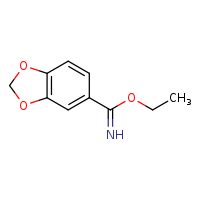 ethyl 2H-1,3-benzodioxole-5-carboximidate