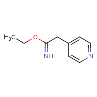 ethyl 2-(pyridin-4-yl)ethanimidate