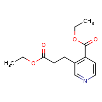 ethyl 3-(3-ethoxy-3-oxopropyl)pyridine-4-carboxylate