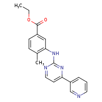 ethyl 4-methyl-3-{[4-(pyridin-3-yl)pyrimidin-2-yl]amino}benzoate