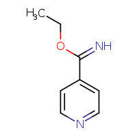ethyl pyridine-4-carboximidate