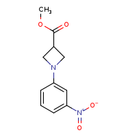 methyl 1-(3-nitrophenyl)azetidine-3-carboxylate