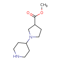 methyl 1-(piperidin-4-yl)pyrrolidine-3-carboxylate