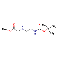 methyl 2-({2-[(tert-butoxycarbonyl)amino]ethyl}amino)acetate