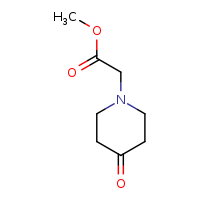 methyl 2-(4-oxopiperidin-1-yl)acetate