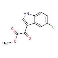 methyl 2-(5-chloro-1H-indol-3-yl)-2-oxoacetate