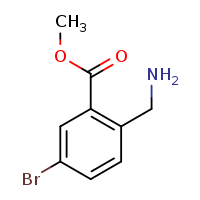 methyl 2-(aminomethyl)-5-bromobenzoate