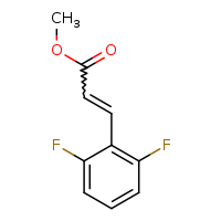 methyl (2E)-3-(2,6-difluorophenyl)prop-2-enoate