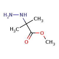 methyl 2-hydrazinyl-2-methylpropanoate