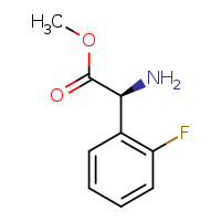 methyl (2S)-2-amino-2-(2-fluorophenyl)acetate