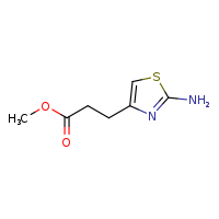 methyl 3-(2-amino-1,3-thiazol-4-yl)propanoate