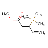 methyl 3-(trimethylsilyl)pent-4-enoate