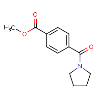 methyl 4-(pyrrolidine-1-carbonyl)benzoate
