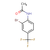 N-[2-bromo-4-(trifluoromethyl)phenyl]acetamide