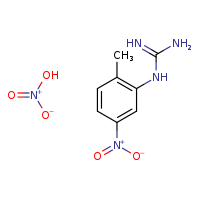 N-(2-methyl-5-nitrophenyl)guanidine; nitric acid