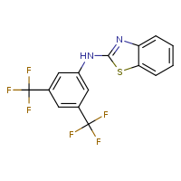 N-[3,5-bis(trifluoromethyl)phenyl]-1,3-benzothiazol-2-amine